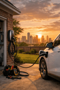 Can the Best Commercial Electrician Houston, TX, Do EV Hubs?