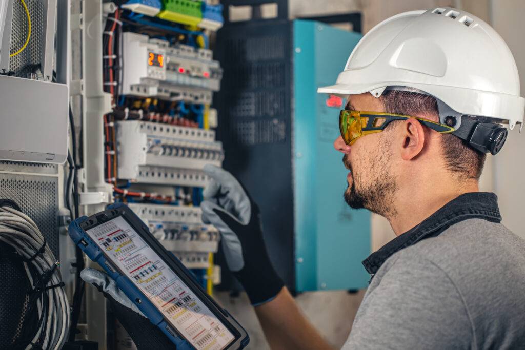 Industrial Electrician Houston, TX upgrading facility electrical panel